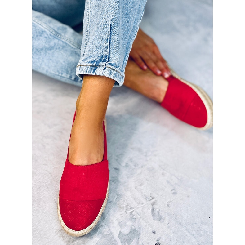 Dámské espadrilky Darcy Red červené 1