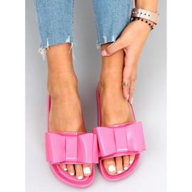 Silikonové dámské pantofle Vinca Fushia růžový 2