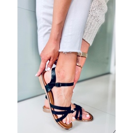 Dámské sandály Celia Black černá 2