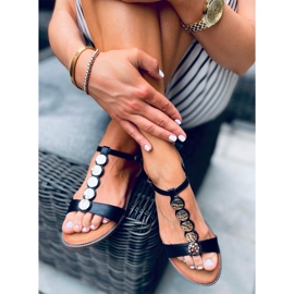 Dámské sandály Velma Black černý 1