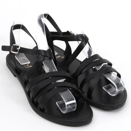 Dámské sandály Floss Black černý 1