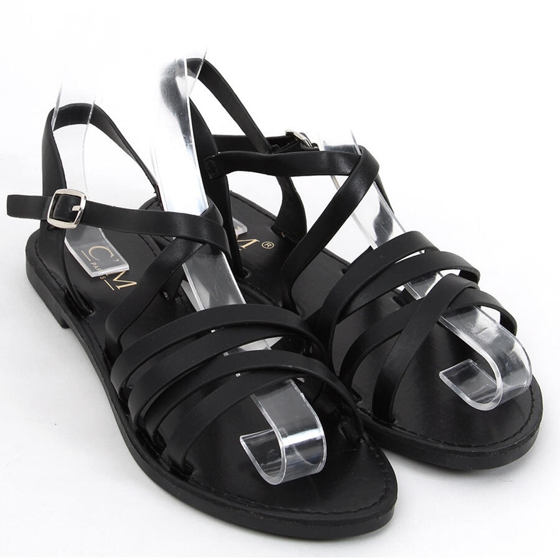 Dámské sandály Floss Black černý 1