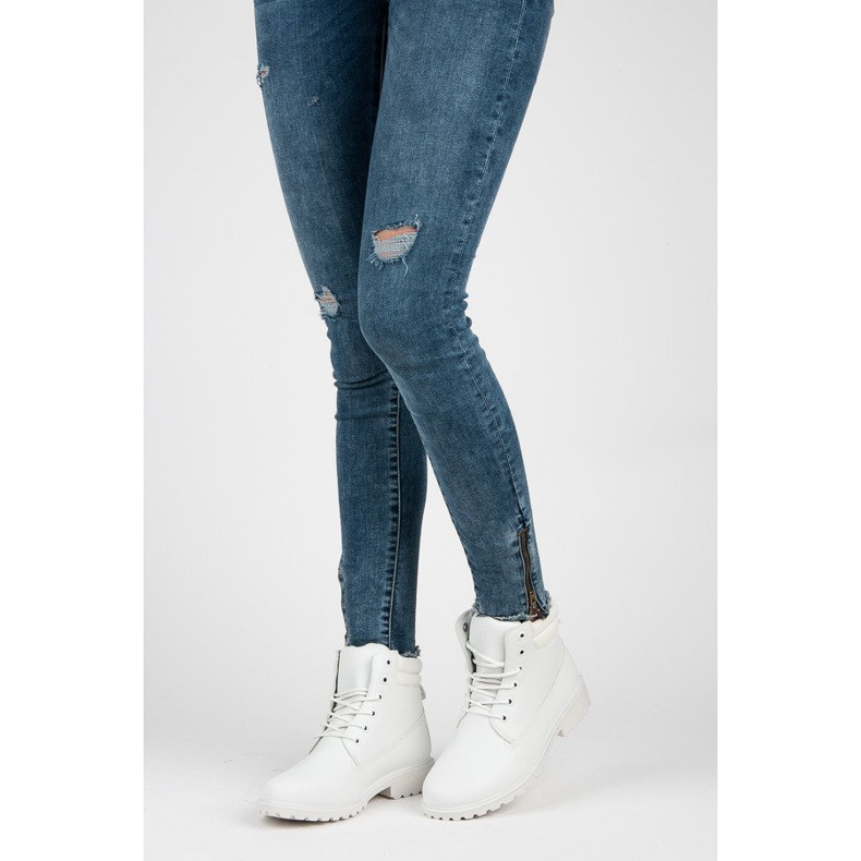 Seastar Dámské boty Trappers bílý 1