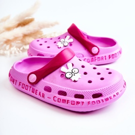 BEFADO S.A. Dětské pantofle Kroks Rabbit Befado 159Y106 Růžové růžový 1