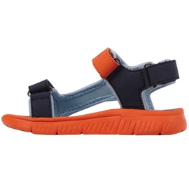 Sandály Kappa Kana Mf 260886MFK 4467 modrý pomerančový 1