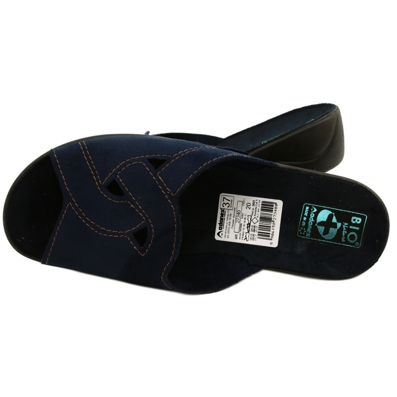 Adanex Dámské sandály BIO Nature 27340 námořnická modř 4