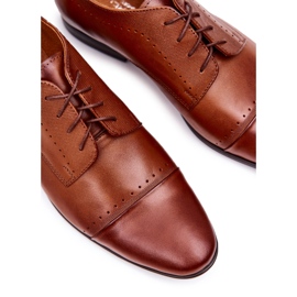 Bednarek Polish Shoes Kožené boty Bednarek 723 Brown hnědý 1