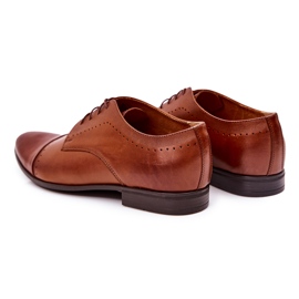 Bednarek Polish Shoes Kožené boty Bednarek 723 Brown hnědý 2