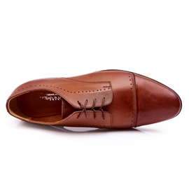 Bednarek Polish Shoes Kožené boty Bednarek 723 Brown hnědý 4