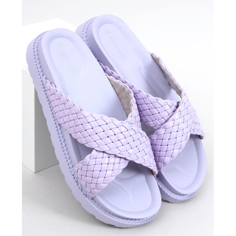 Dámské pantofle Norma Purple fialová 2