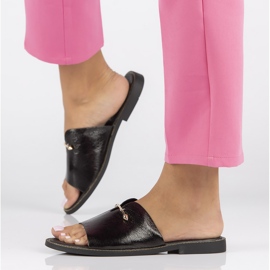 Filippo DK3700 / 22 Bk černé pantofle černá 1