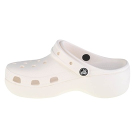Žabky Crocs Classic Platform Clog 206750-100 bílý 1