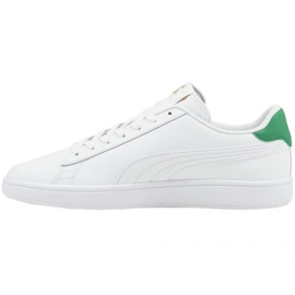 Puma Smash v2 LM 365215 36 bílý zelený 1