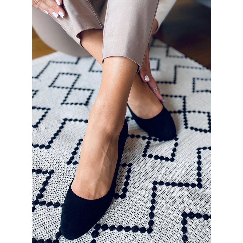 Lodičky na nízkém podpatku Phoebe Black černá 1