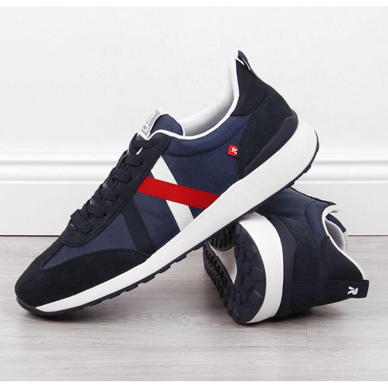 Neformální sportovní boty Rieker M RKR539 tmavě modré barvy modrý 2