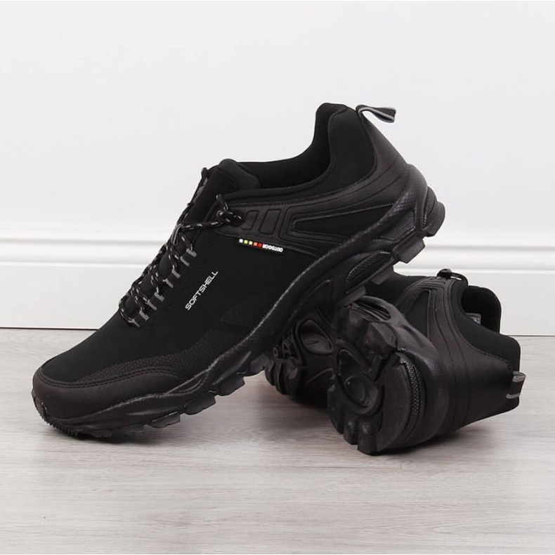 Trekové boty American Club M AM885 černé černá 2