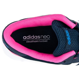Adidas lite racer w bílý růžový námořnická modř 1