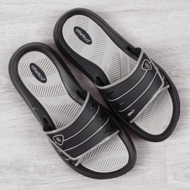 Černé pánské gumové pantofle Atletico černá 1