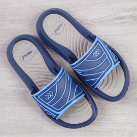 Nadměrné pánské bazénové pantofle Atletico v tmavě modré barvě námořnická modrá 1