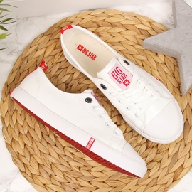 Nízká eko kůže bílá Big Star GG274005 2