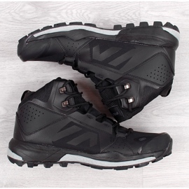 Černé pánské vysoké trekingové boty Filippo černá 1