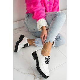 Dámské kozačky s bílou platformou Laura La.Fi bílý 1