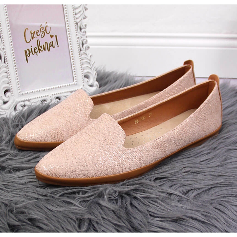 Dámské boty lordsy růžové Sergio Leone růžový 1