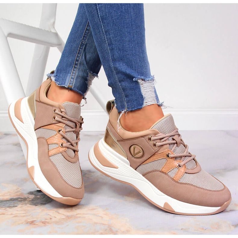 Dámské tenisky na platformě Vinceza vícebarevný 1