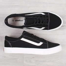 Pánské nízké černé tenisky Atletico černý 1