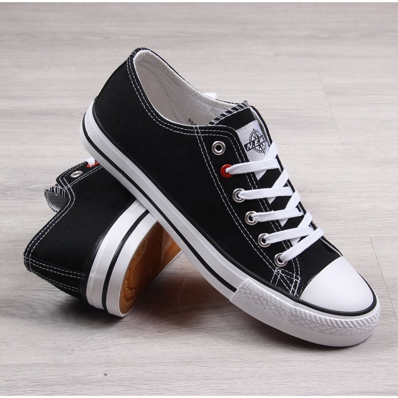 News Pánské nízké tenisky černé NOVINKY černá 2