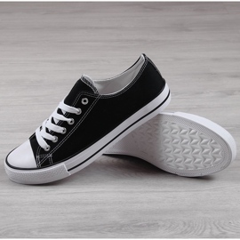 Černé pánské nízké tenisky Atletico černý 1