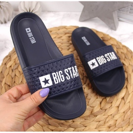 Dětské sportovní pantofle Big Star GG374802 námořnická modrá 1