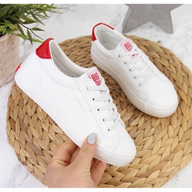 Dětské tenisky nízké eko kůže bílé Big Star DD374134 bílý 1