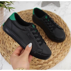 Dětské tenisky nízké eko kůže černé Big Star DD374147 černá 1