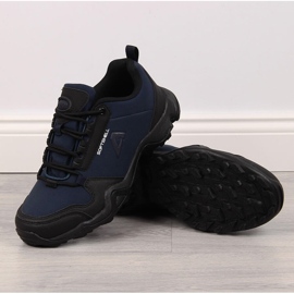 Nepromokavé trekové boty American Club v tmavě modré barvě modrý 2