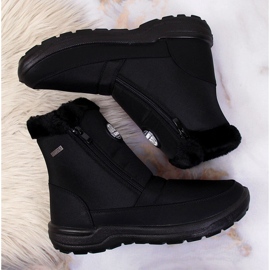 Dámské nepromokavé zateplené sněhule černé Galop černá 2