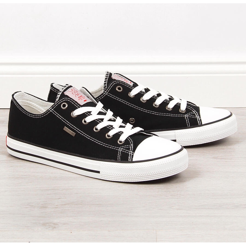 Pánské černé tenisky Cross Jeans JJ1R4003C černá 1 Pánské černé tenisky Cross Jeans JJ1R4003C černá 1