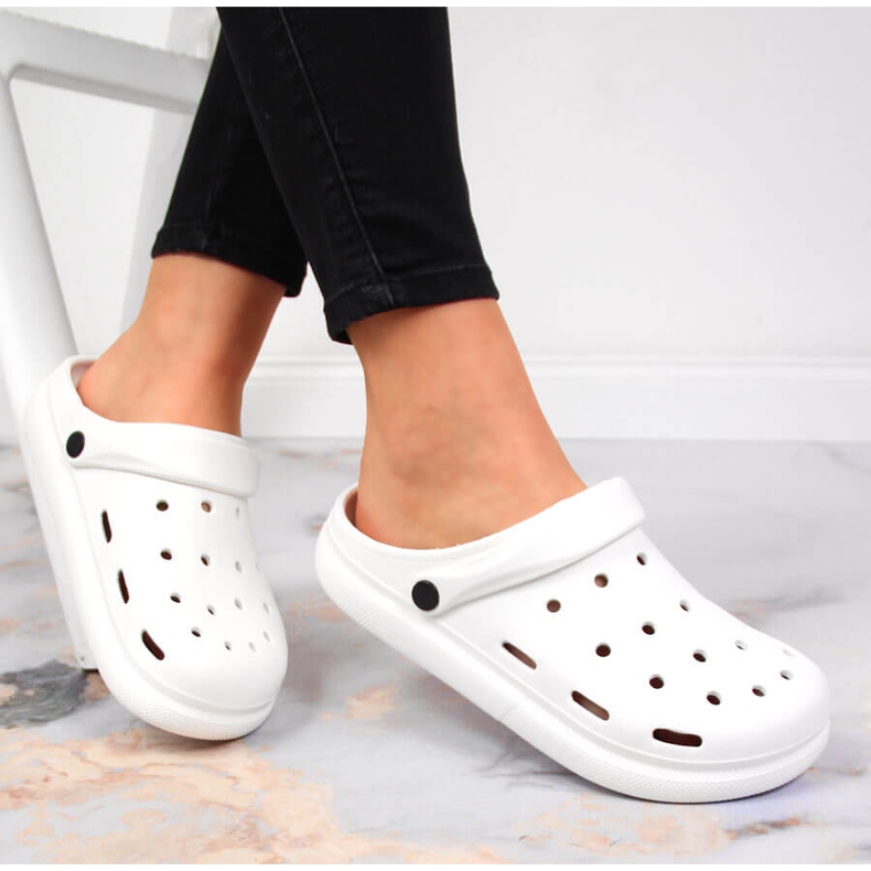 Bílé pěnové žabky Atletico bílý 1