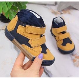 Chlapecké boty se suchým zipem camel Kornecki 6785 hnědý černá 1 Chlapecké boty se suchým zipem camel Kornecki 6785 hnědý černá 1