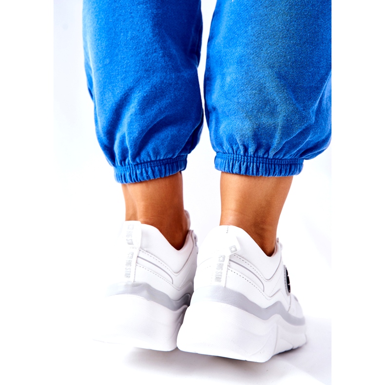 Sportovní obuv na platformě Big Star II274314 bílá bílý 1