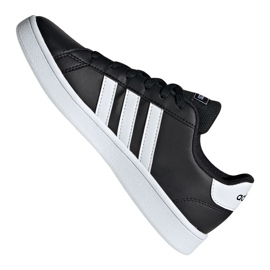 Boty adidas Grand Court Jr EF0102 černý 1