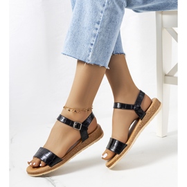 Černé dámské sandály Speier černý 1