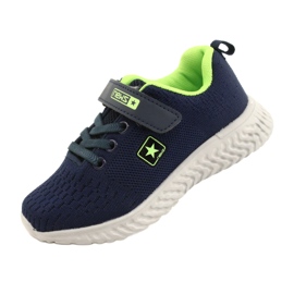 NEWS NOVINKY Sportovní boty na suchý zip 22DZ23-4843-M Námořnická modrá modrý 5