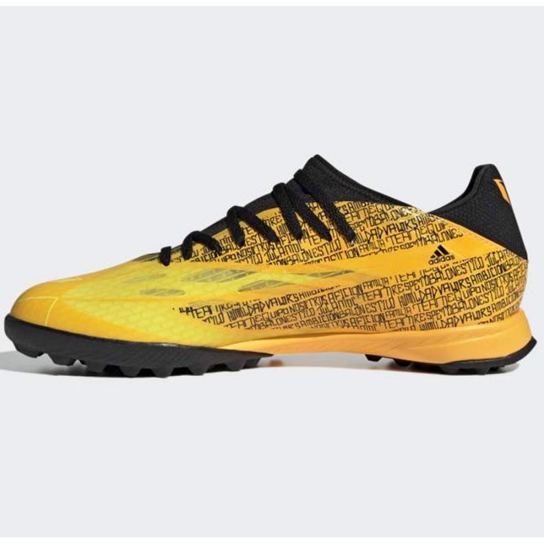Kopačky Adidas X Speedflow Messi.3 Tf M GW7423 žlutá žluté 1 Kopačky Adidas X Speedflow Messi.3 Tf M GW7423 žlutá žluté 1