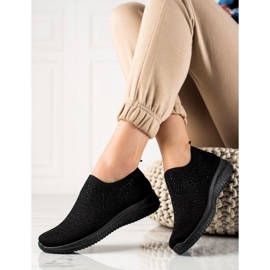 W. Potocki Tenisky S Krystaly Potocki černá 1