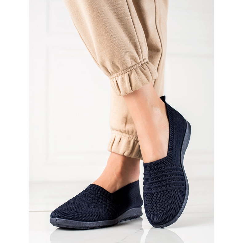 W. Potocki Klasické slipony Potocki námořnická modrá 1