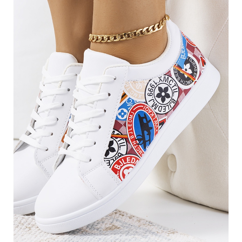 Jokeliny bílé tenisky bílý 1