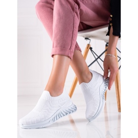 J. Star Nazouvací sportovní obuv bílý 1