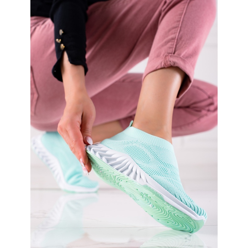 J. Star Módní zelené tenisky zelená 1