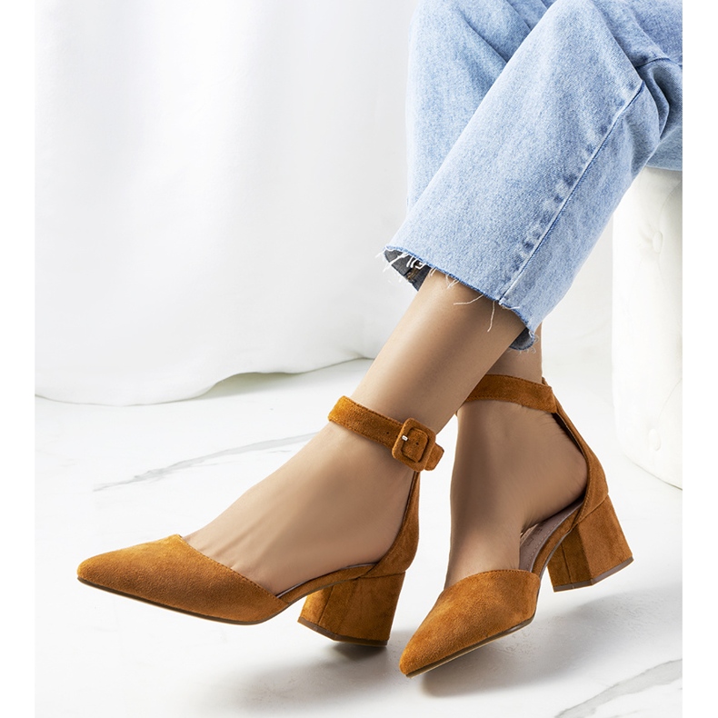 Jilliny hnědé lodičky hnědý 1